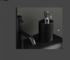 Змішувач для раковини Kerasan Nolita змішувач чорний матовий +922731