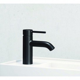 Смеситель для раковины Kludi Bozz однорычажный матовый черный 382883976