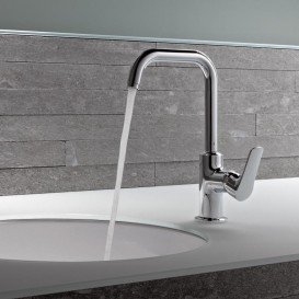 Смеситель для раковины Kludi Logo Neo однорычажный с донным клапаном 370230575