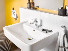 Смеситель для раковины Kludi Pure&Easy однорычажный без донного клапана 370280565