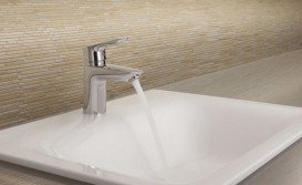 Смеситель для раковины Kludi TERCIO с донным клапаном однорычажный хром 384810575