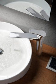 Змішувач для раковини Kludi Zenta SL високий змішувач хром 482560565