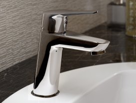 Змішувач для раковини Koller Pool Kvadro з донним клапаном змішувач хром KR0200