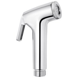 Змішувач для раковини Kroner KRM Elbe-C015 з гігієнічним душем хром CV023575