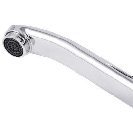 Змішувач для раковини Kroner KRM Elbe-C012 одноважільний хром CV023576