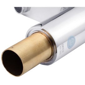 Змішувач для раковини Kroner KRM Oker-C010 одноважільний хром CV019667