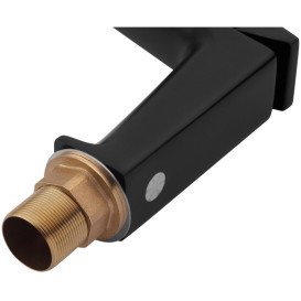 Смеситель для раковины Kroner KRP Ersel-SCH0111BV с донным клапаном черный CV035470