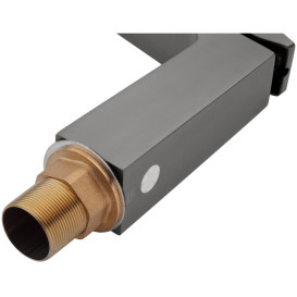 Смеситель для раковины Kroner KRP Ersel-GRP0110BV с донным клапаном графит CV035472