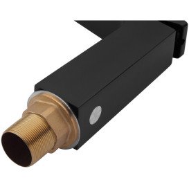 Смеситель для раковины Kroner KRP Ersel-SCH0110BV с донным клапаном черный CV035473