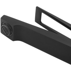 Смеситель для раковины Kroner KRP Ersel-SCH0110BV с донным клапаном черный CV035473