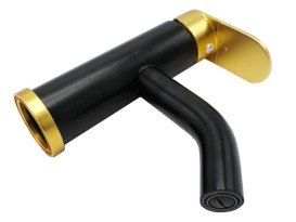 Змішувач для раковини Millz одноважільний чорний/золото MRS-AL-B-13(Black&Gold)