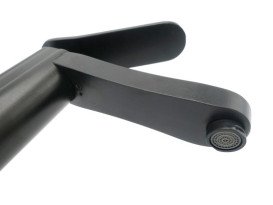 Смеситель для раковины Millz однорычажный черный MRS-AL-B40 (black)