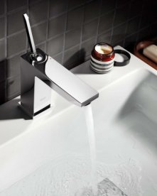 Змішувач для раковини з джойстиком Grohe колекція Eurocube Joy хром 23658000