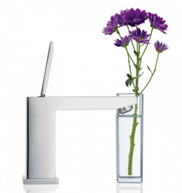 Змішувач для раковини з джойстиком Grohe колекція Eurocube Joy хром 23658000