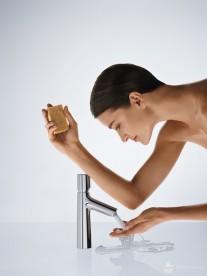 Смеситель для раковины однорычажный Hansgrohe Talis Select S с донным клапаном хром 72044000