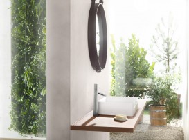 Змішувач для раковини одноважеля Hansgrohe Talis Select S з донним клапаном хром 72044000