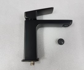 Змішувач для раковини одноважеля Imprese Grafiky чорний нікель ZMK041807010