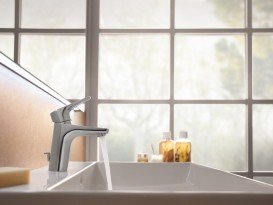 Змішувач для раковини одноважеля Roca Atlas з донним клапаном латунь хром A5A3090C00