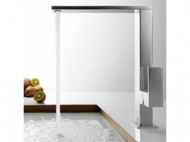 Змішувач для раковини одноважеля високий Tres Cuadro Tres хром 106486