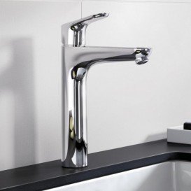 Смеситель для раковины однорычажный высокий Hansgrohe коллекция Focus хром 31532000