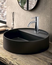 Смеситель для раковины Paffoni Light однорычажный с донным клапаном Clic-Clac сталь LIG071KST
