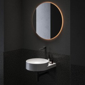 Смеситель для раковины Ravak Eleganta BeCool однорычажный черный матовый X070421