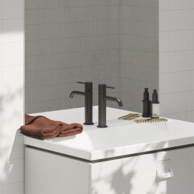 Змішувач для раковини Ravak Espirit BeCool одноважільний графіт матовий X070397