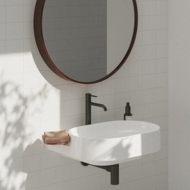 Змішувач для раковини Ravak Espirit BeCool одноважільний графіт матовий X070401