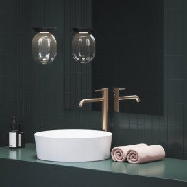 Смеситель для раковины Ravak Espirit BeCool однорычажный розовое золото матовое X070408