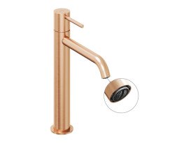 Смеситель для раковины Ravak Espirit BeCool однорычажный золото матовое X070618