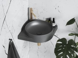 Смеситель для раковины Ravak Espirit однорычажный золото матовое X070616