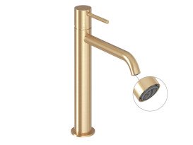 Змішувач для раковини Ravak Espirit одноважільний золото матове X070616