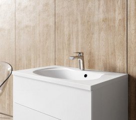 Змішувач для раковини Ravak Flat одноважільний глянсовий хром X070118