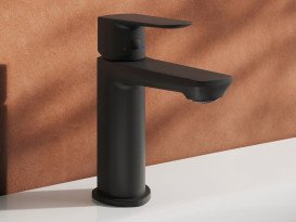 Смеситель для раковины Ravak Life однорычажный черный X070476