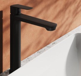 Змішувач для раковини Ravak Life одноважільний чорний X070478