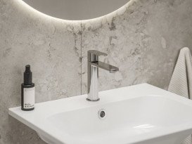 Змішувач для раковини Ravak Сhrome II BeCool CR II 014.01CR одноважільний хром X070448