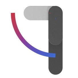 Змішувач для раковини Ravak Сhrome II BeCool CR II 015.21BL одноважільний чорний X070461