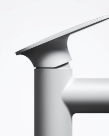 Змішувач для раковини Ravak Spring SG 015.00 одноважільний білий матовий X070567