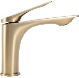 Змішувач для раковини Rea Avalon одноважільний матове золото REA-B2703