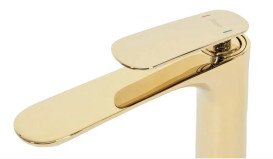 Змішувач для раковини Rea Berg одноважільний золотий REA-B2041