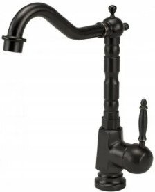 Смеситель для раковины Rea Bona однорычажный черный REA-B0183