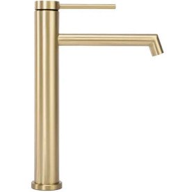 Змішувач для раковини Rea Foss одноважільний золотий матовий REA-B5319