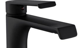 Змішувач для раковини Rea Hass одноважільний чорний REA-B9966