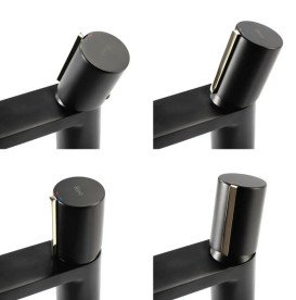 Смеситель для раковины Rea Icon однорычажный черный REA-B5681