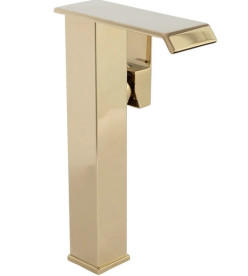 Змішувач для раковини Rea Kent одноважільний золотий REA-B8014