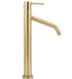 Змішувач для раковини Rea Level одноважільний матове золото REA-B6217