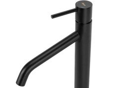 Смеситель для раковины Rea Level однорычажный черный REA-B2047