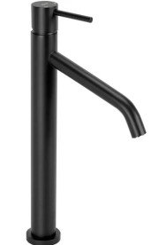 Смеситель для раковины Rea Level однорычажный черный REA-B2047