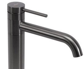 Змішувач для раковини Rea Lungis одноважільний графіт REA-B6102