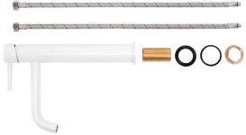 Змішувач для раковини Rea Lungo одноважільний білий матовий REA-B4400